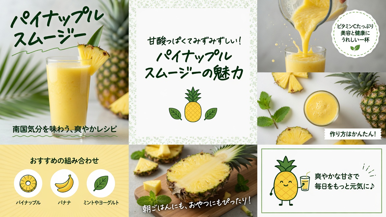 パイナップルスムージー記事の写真 4