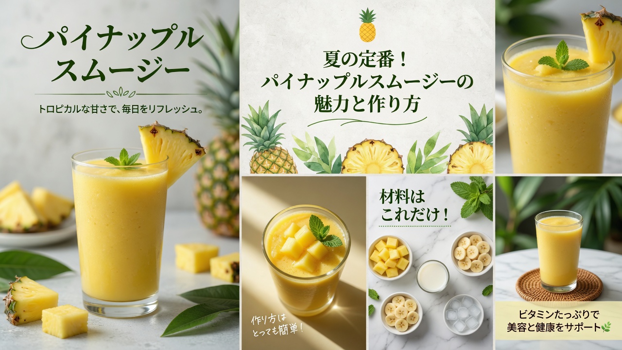パイナップルスムージー記事の写真 1